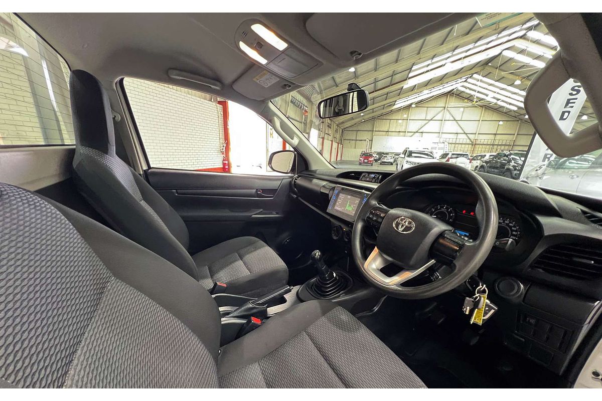 2019 Toyota Hilux Workmate TGN121R Rear Wheel Drive