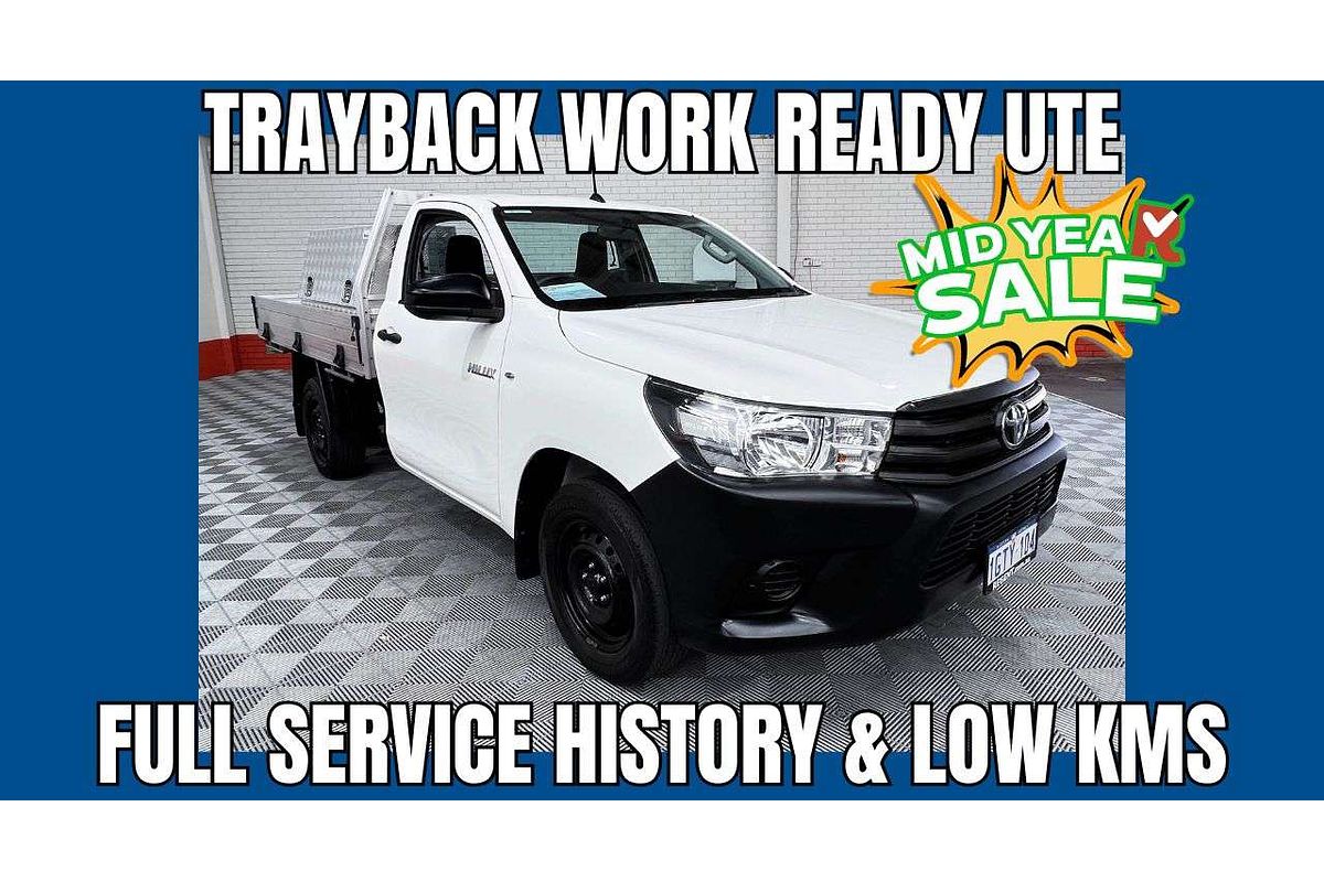 2019 Toyota Hilux Workmate TGN121R Rear Wheel Drive