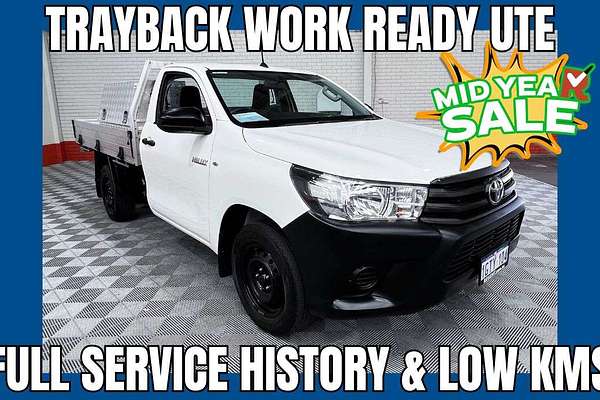 2019 Toyota Hilux Workmate TGN121R Rear Wheel Drive