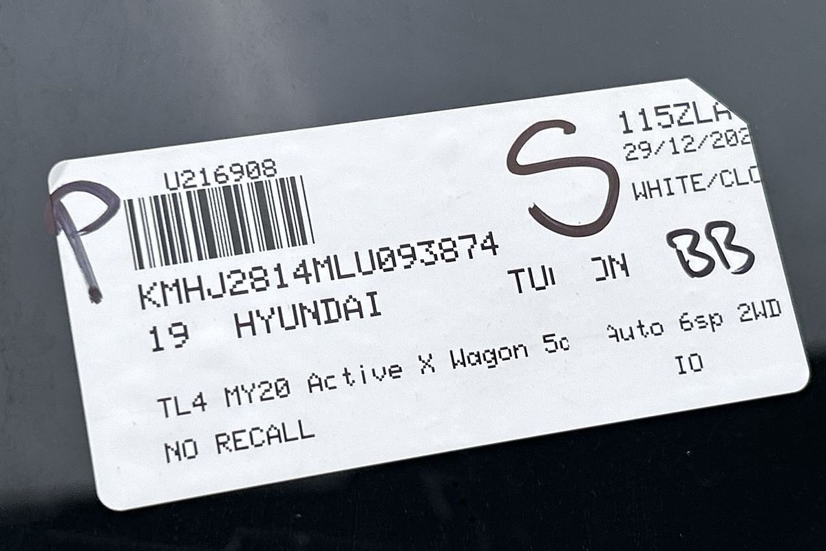 2019 Hyundai Tucson Active X TL4