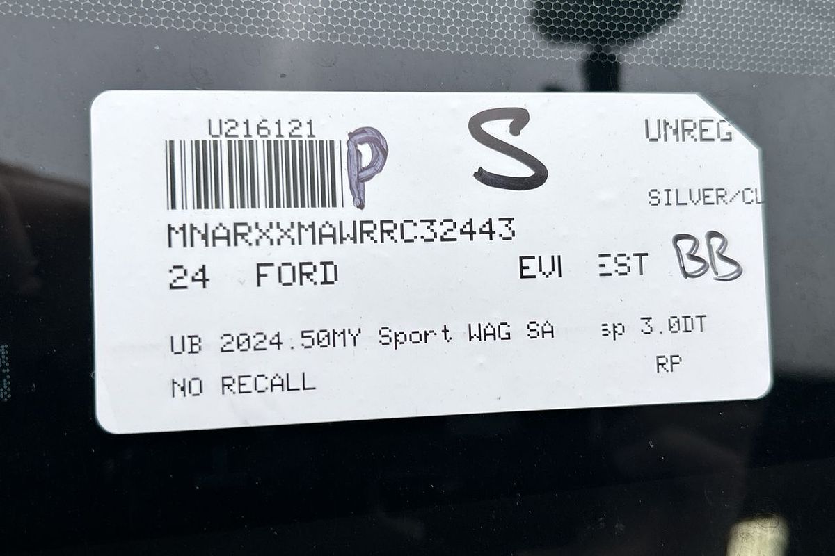 2024 Ford Everest Sport 3.0L