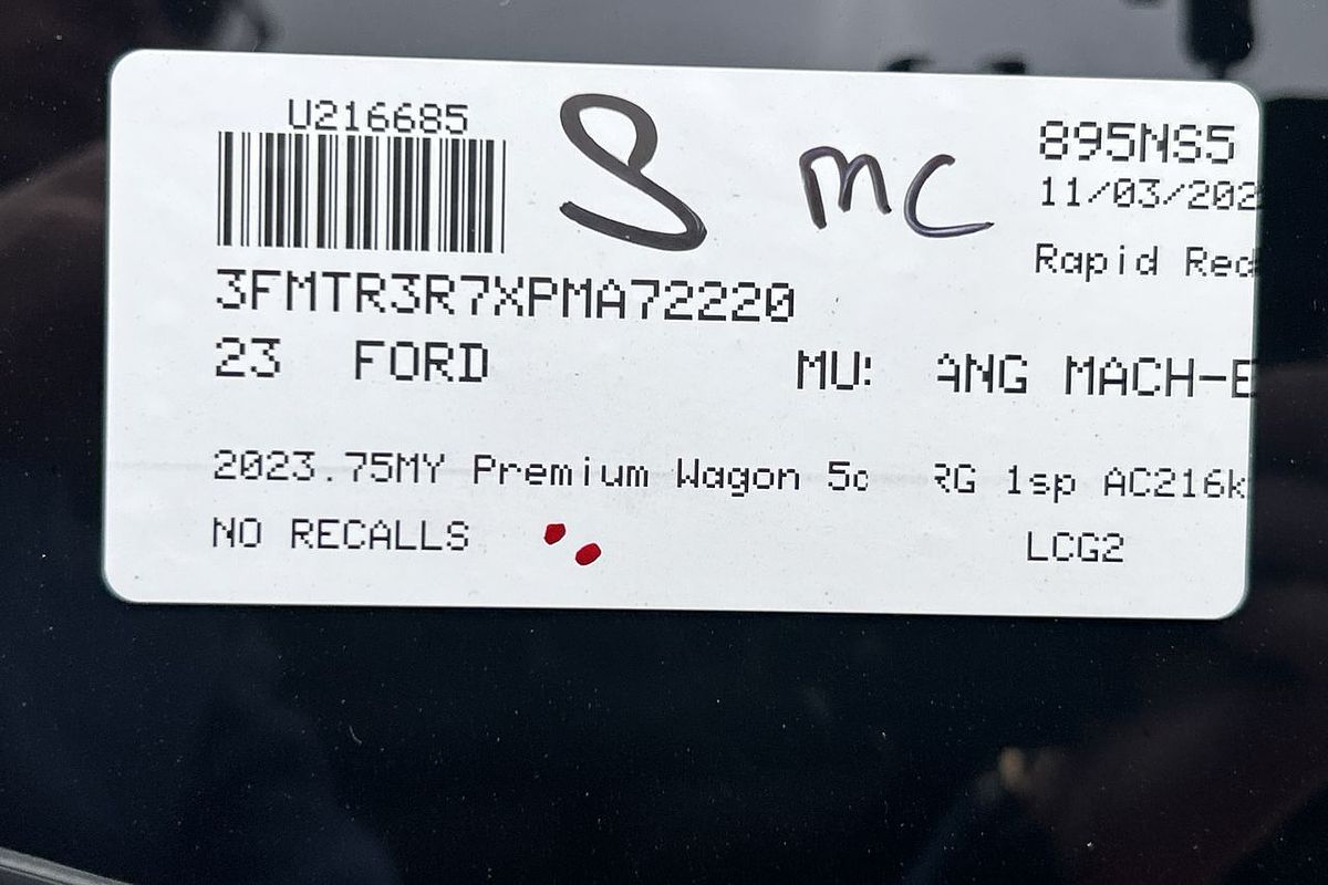 2023 Ford Mustang Mach-E Premium
