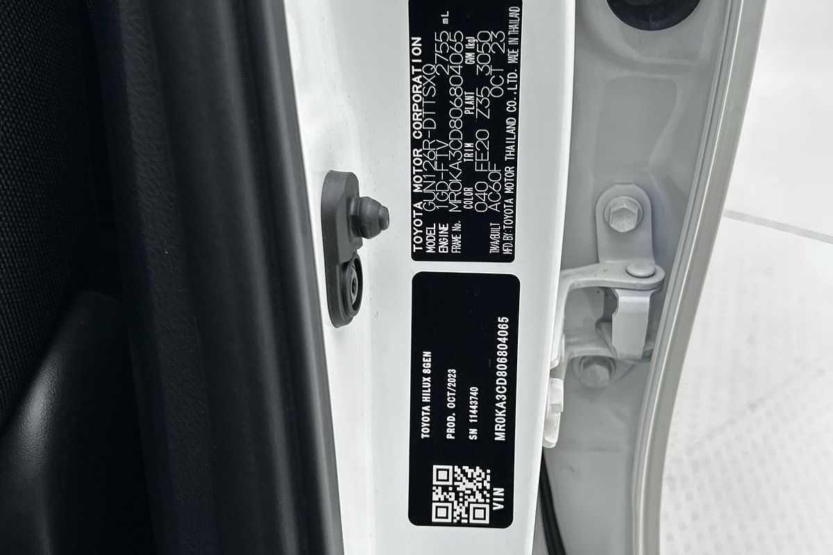 2023 Toyota Hilux SR GUN126R 4X4