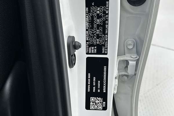 2023 Toyota Hilux SR GUN126R 4X4