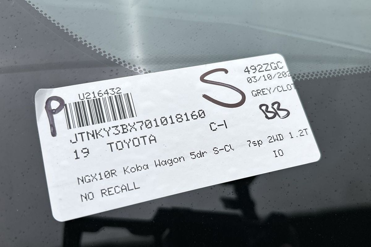 2019 Toyota C-HR Koba NGX10R