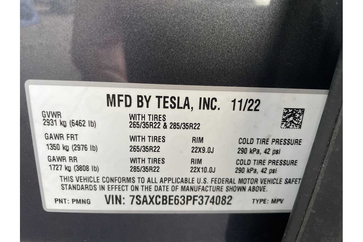 2023 Tesla Model X Plaid