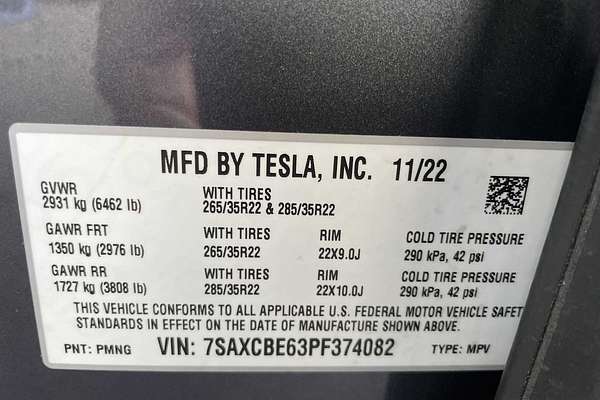 2023 Tesla Model X Plaid