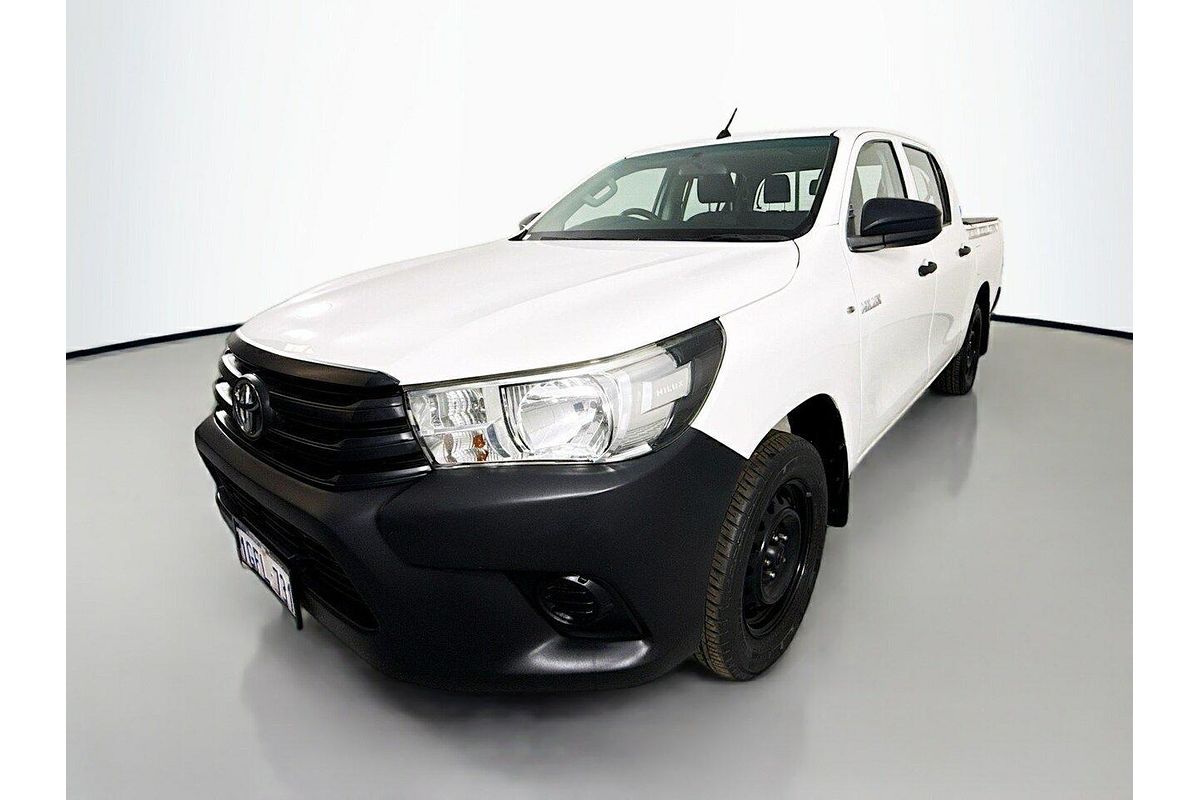 2017 Toyota Hilux Workmate TGN121R Rear Wheel Drive