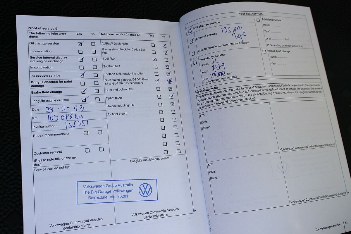 2011 Volkswagen Transporter TDI400 T5 LWB