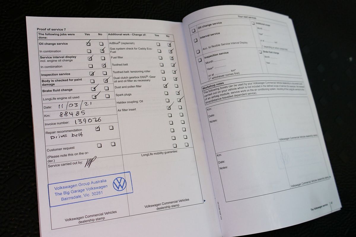2011 Volkswagen Transporter TDI400 T5 LWB