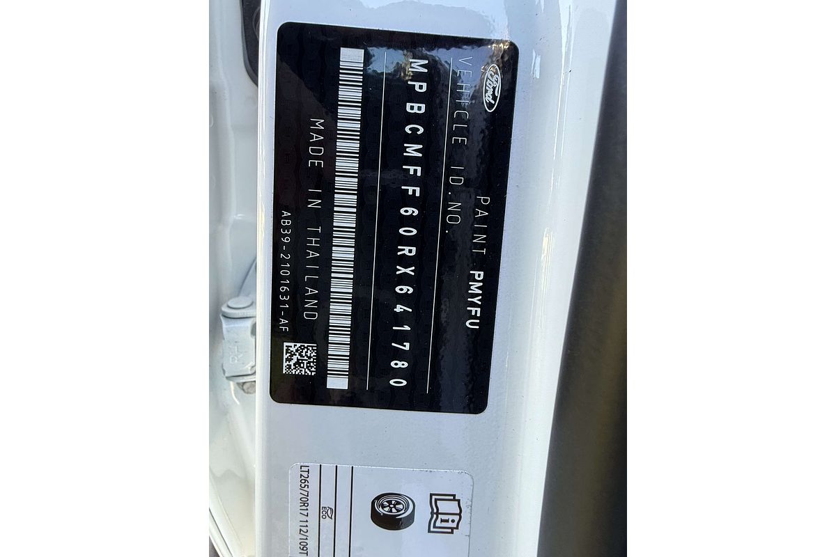 2024 Ford Ranger Tremor  4X4 2.0L