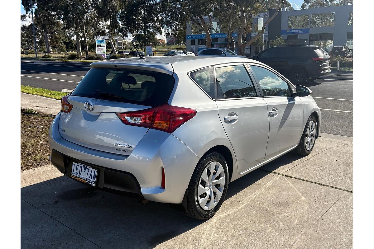 2015 Toyota Corolla Ascent ZRE182R