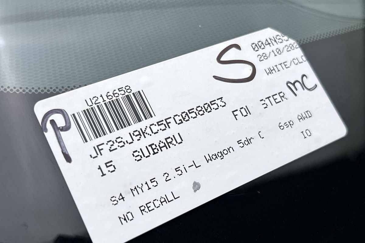2015 Subaru Forester 2.5i-L S4