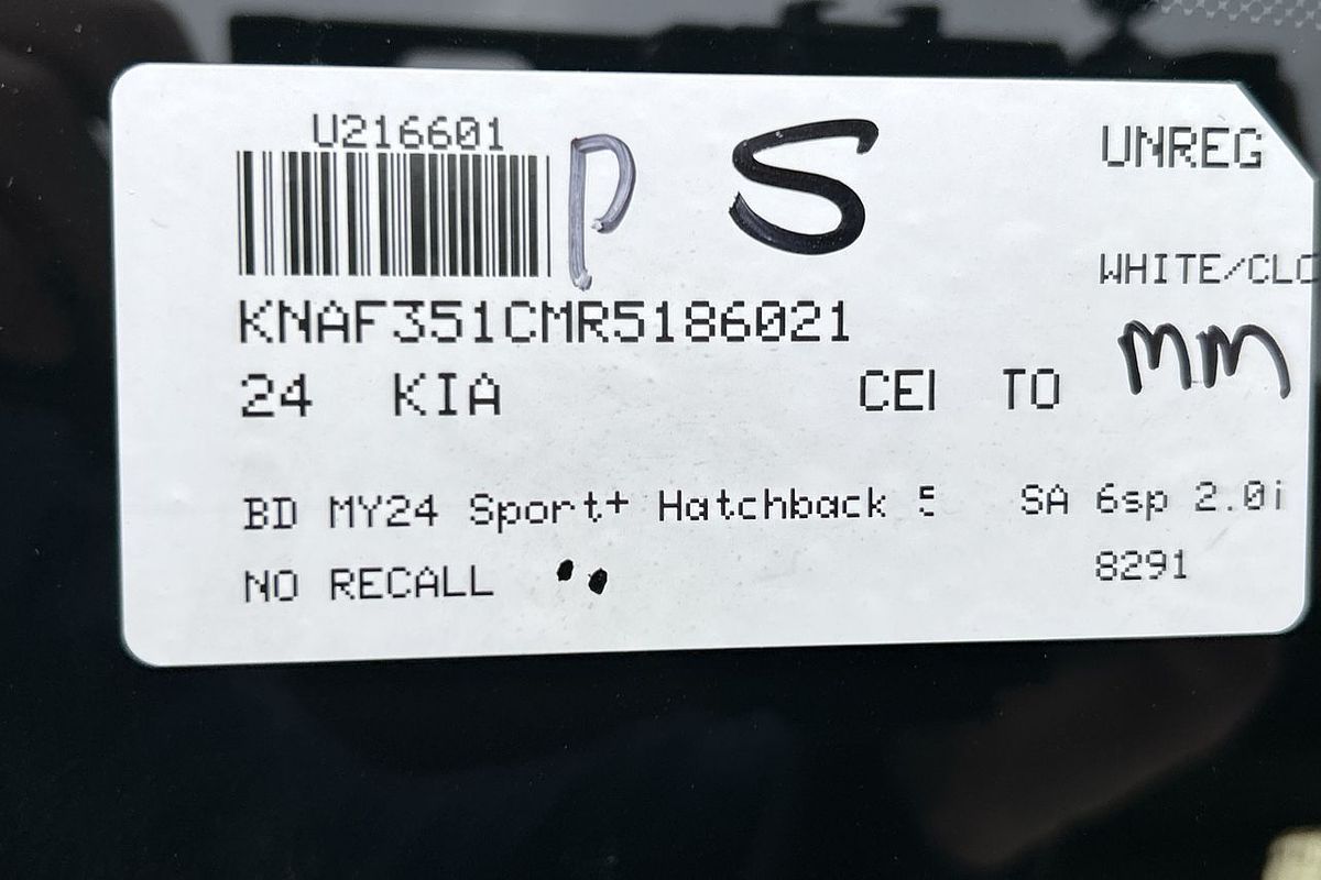 2024 Kia Cerato Sport+ BD