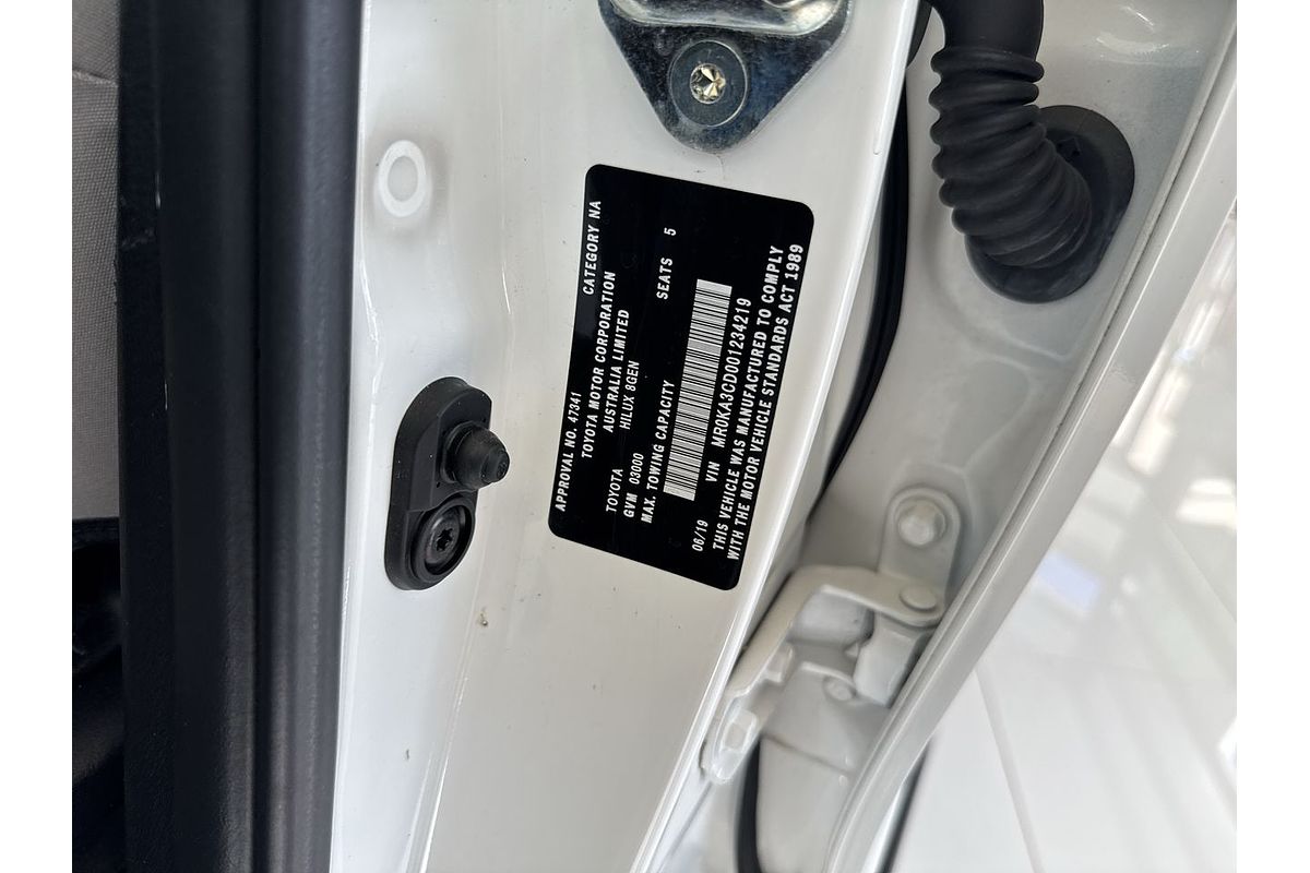2019 Toyota Hilux SR GUN126R 4X4