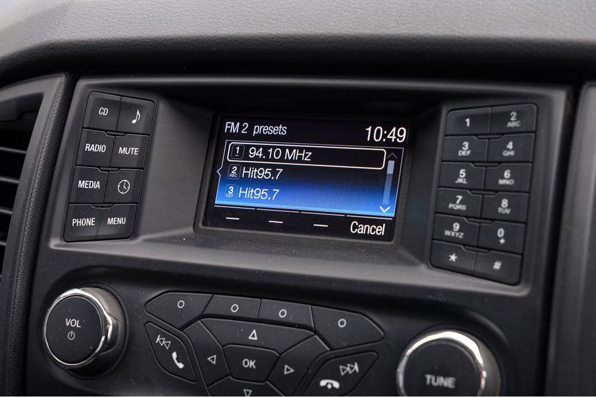 2017 Ford Ranger XL PX MkII Rear Wheel Drive 2.2L