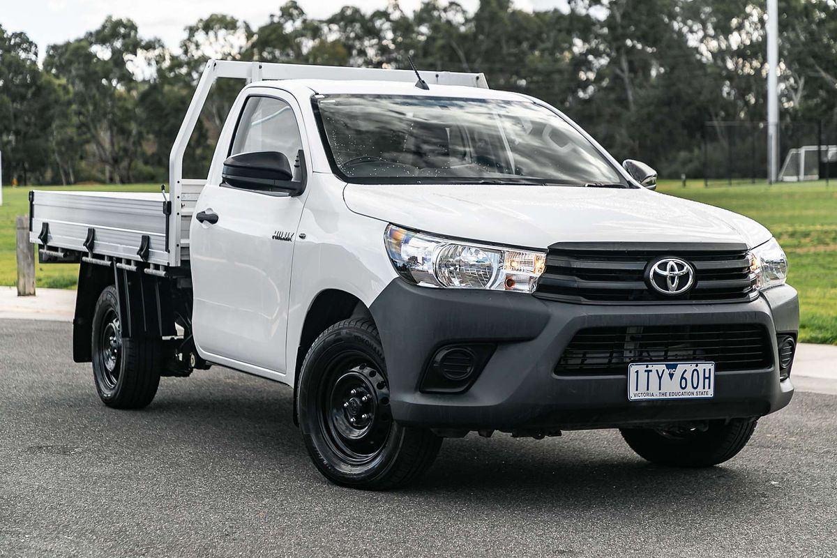 2018 Toyota Hilux Workmate TGN121R Rear Wheel Drive