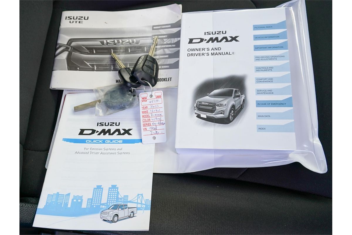2023 Isuzu D-MAX SX High Ride Rear Wheel Drive
