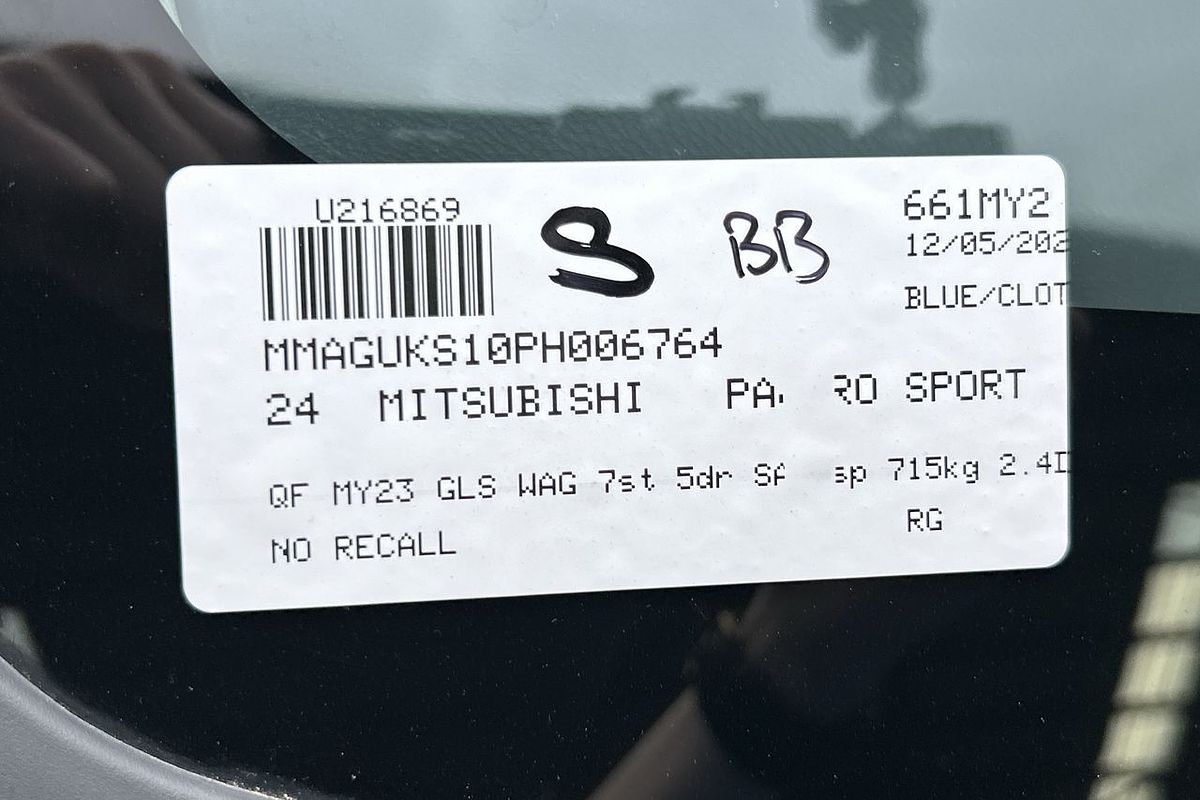 2024 Mitsubishi Pajero Sport GLS QF