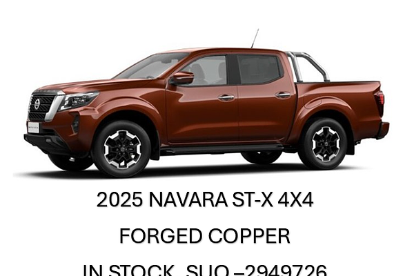 2025 Nissan Navara ST-X D23 4X4