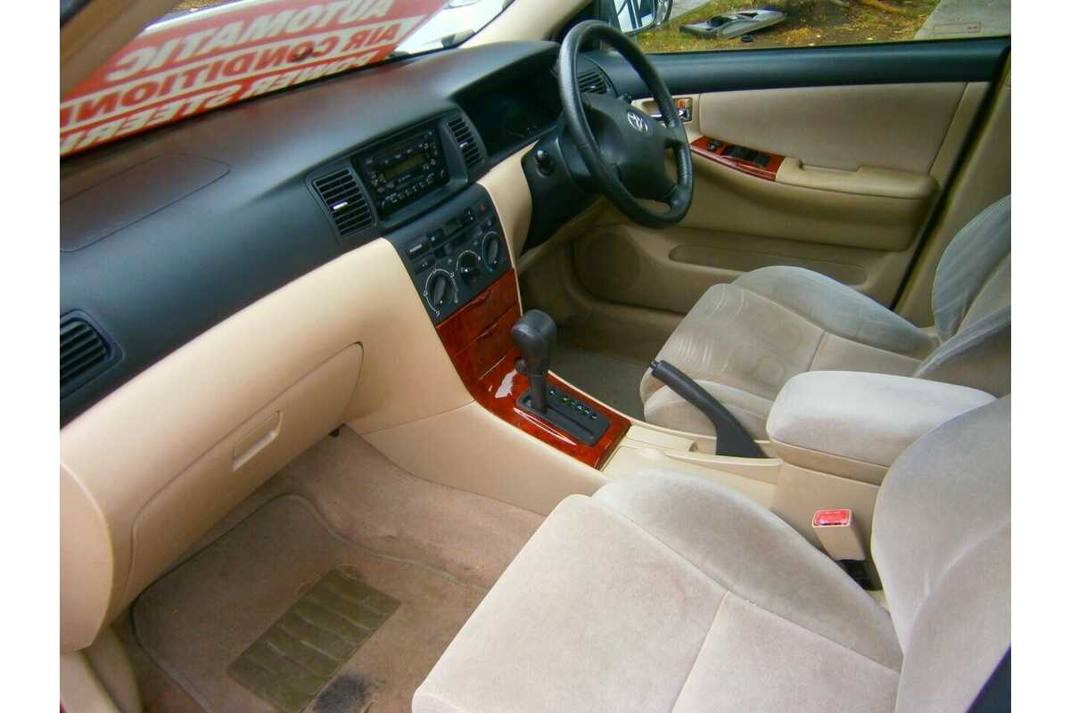 2002 Toyota Corolla Ultima ZZE122R