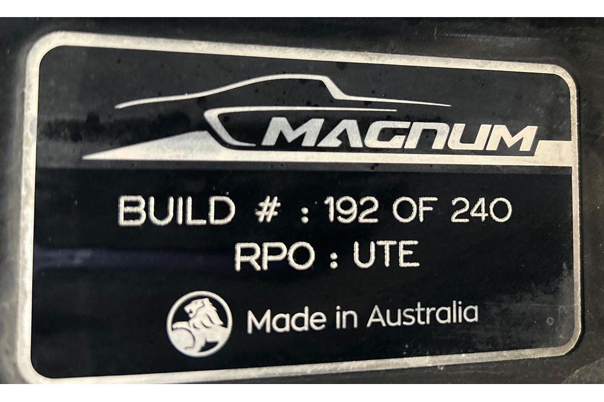 2017 Holden Ute Magnum VF Series II Rear Wheel Drive