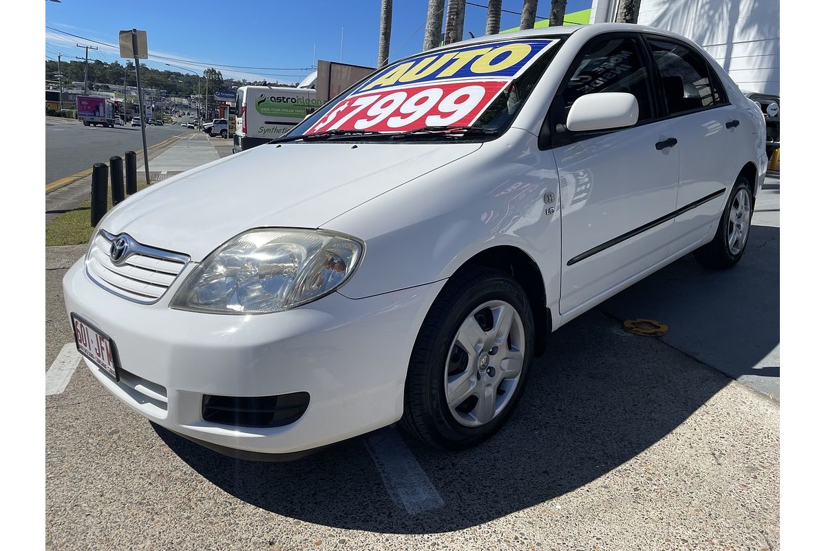 2005 Toyota Corolla Ascent ZZE122R