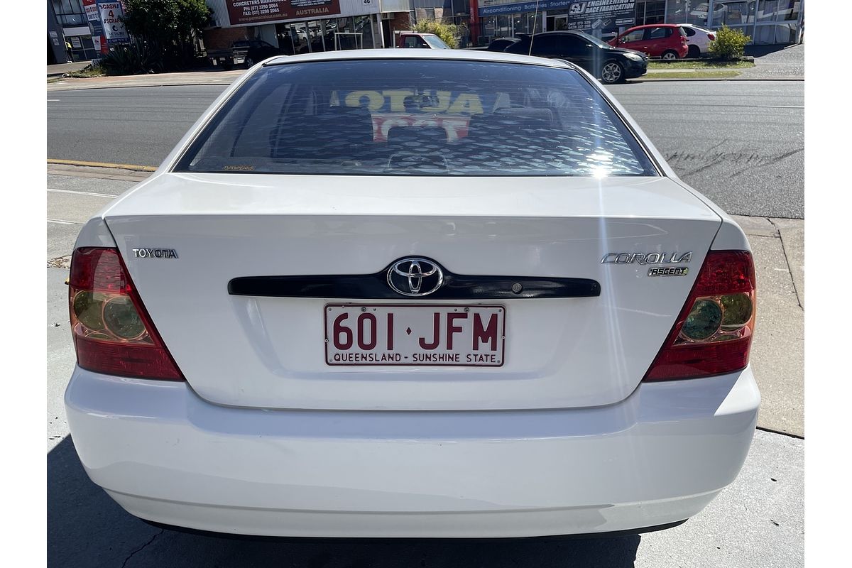 2005 Toyota Corolla Ascent ZZE122R