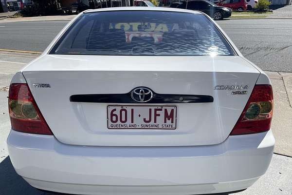 2005 Toyota Corolla Ascent ZZE122R