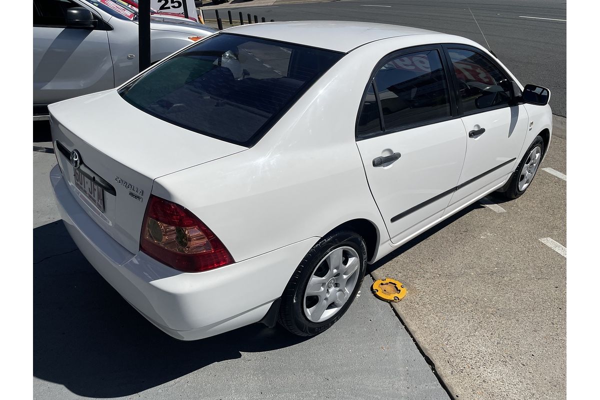 2005 Toyota Corolla Ascent ZZE122R