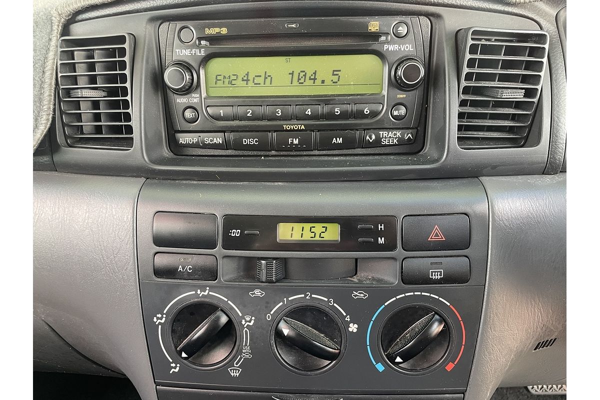 2005 Toyota Corolla Ascent ZZE122R