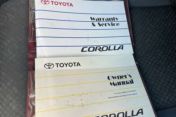 2005 Toyota Corolla Ascent ZZE122R