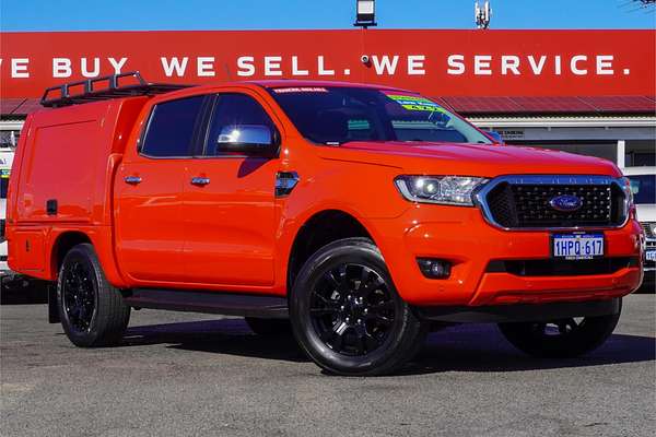 2022 Ford Ranger XLT Hi-Rider PX MkIII Rear Wheel Drive 3.2L
