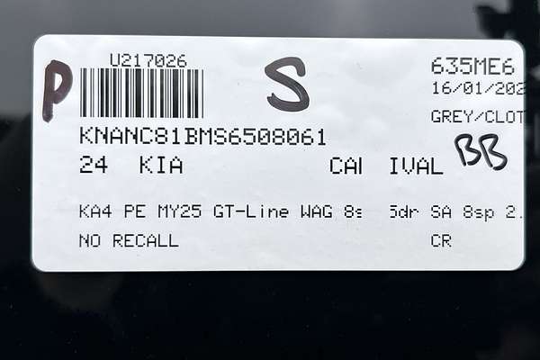 2024 Kia Carnival GT-Line KA4 PE