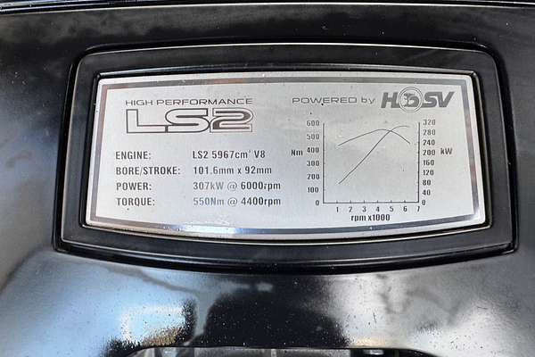 2006 Holden Special Vehicles Clubsport R8 E Series
