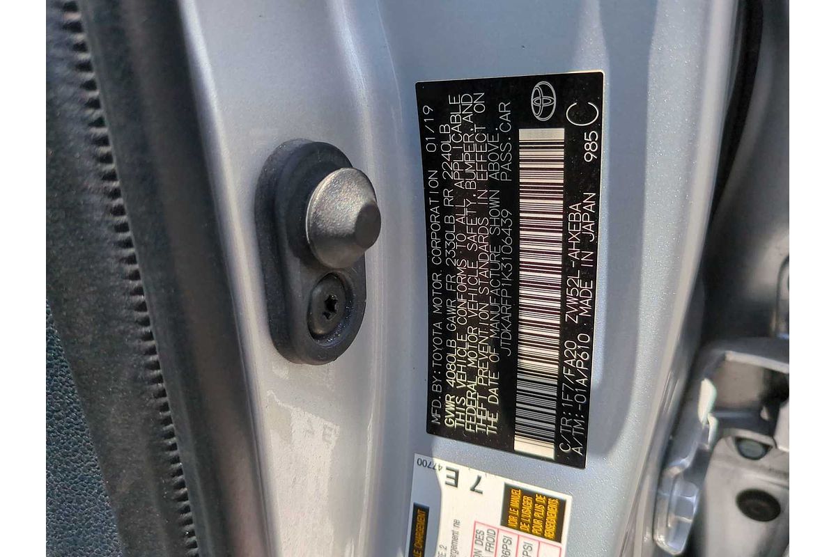 2019 Toyota Prius Plus