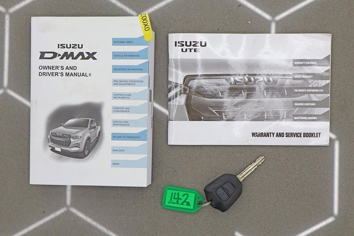 2020 Isuzu D-MAX SX High Ride Rear Wheel Drive