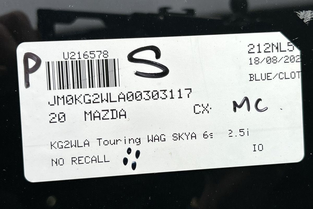 2020 Mazda CX-8 Touring KG Series