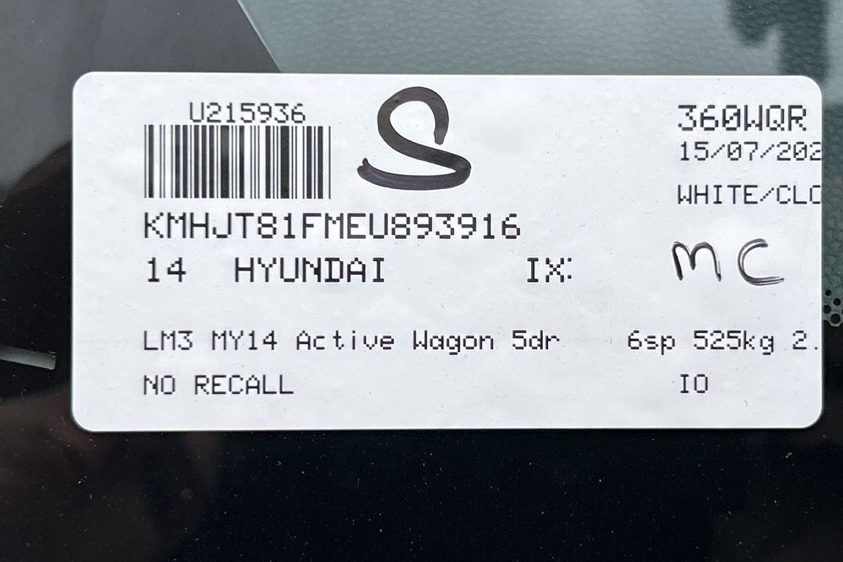 2014 Hyundai ix35 Active Series II