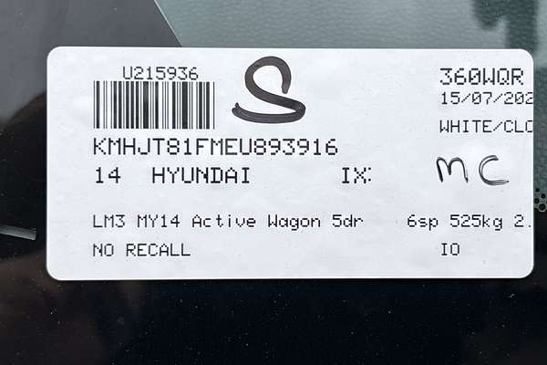 2014 Hyundai ix35 Active Series II