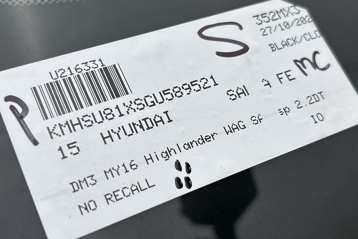 2015 Hyundai Santa Fe Highlander DM3 Series II