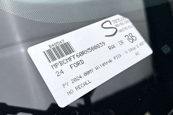 2024 Ford Ranger Wildtrak 4X4 2.0L