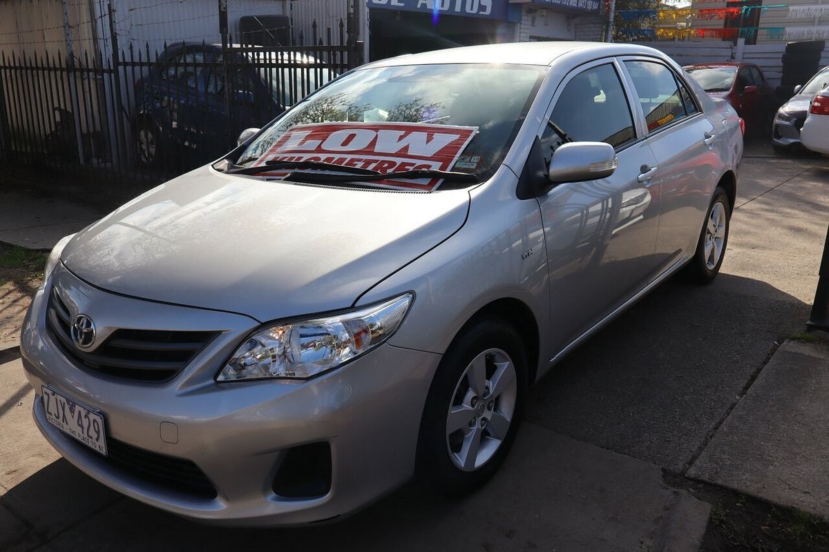 2010 Toyota Corolla Ascent ZRE152R