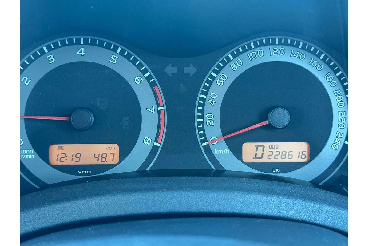 2011 Toyota Corolla Ascent Sport ZRE152R