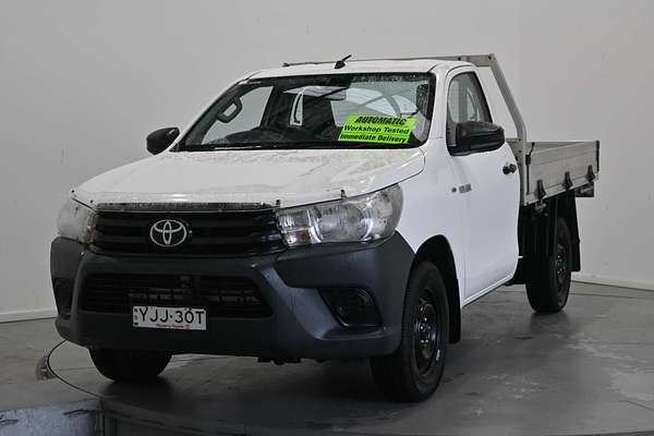 2019 Toyota Hilux Workmate TGN121R Rear Wheel Drive