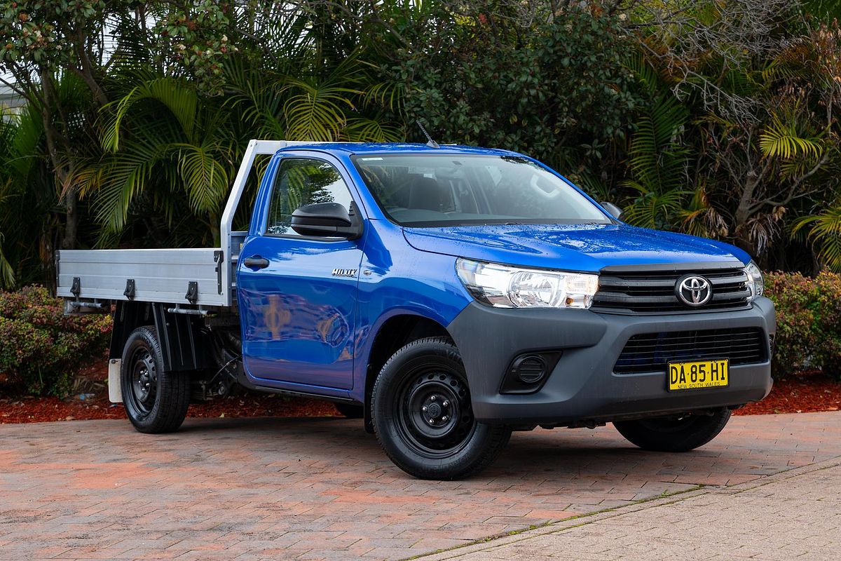 2016 Toyota Hilux Workmate TGN121R Rear Wheel Drive