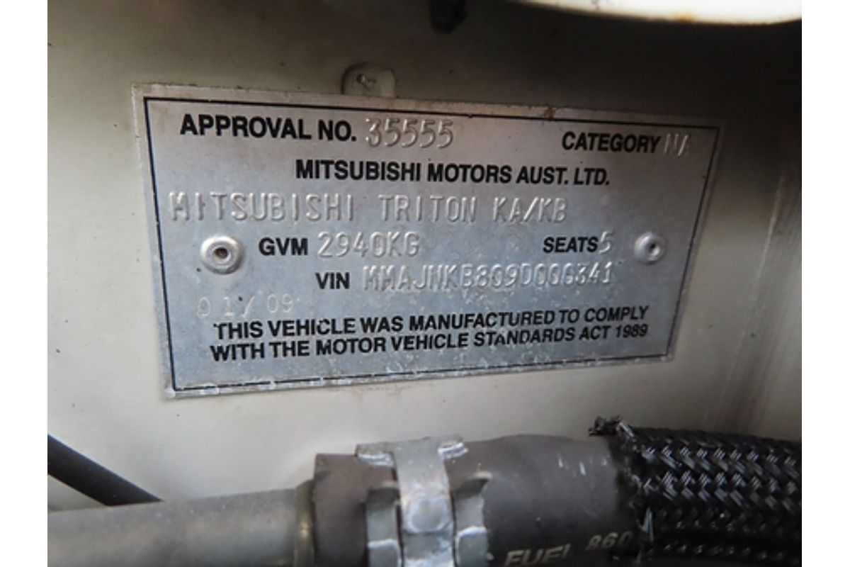 2008 Mitsubishi Triton GLX-R ML 4X4