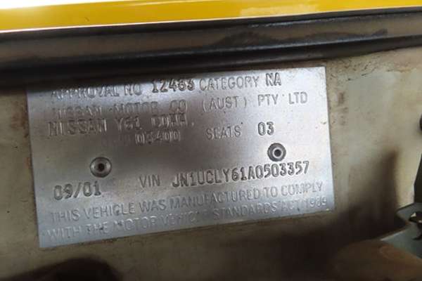 2001 Nissan Patrol DX GU 4X4