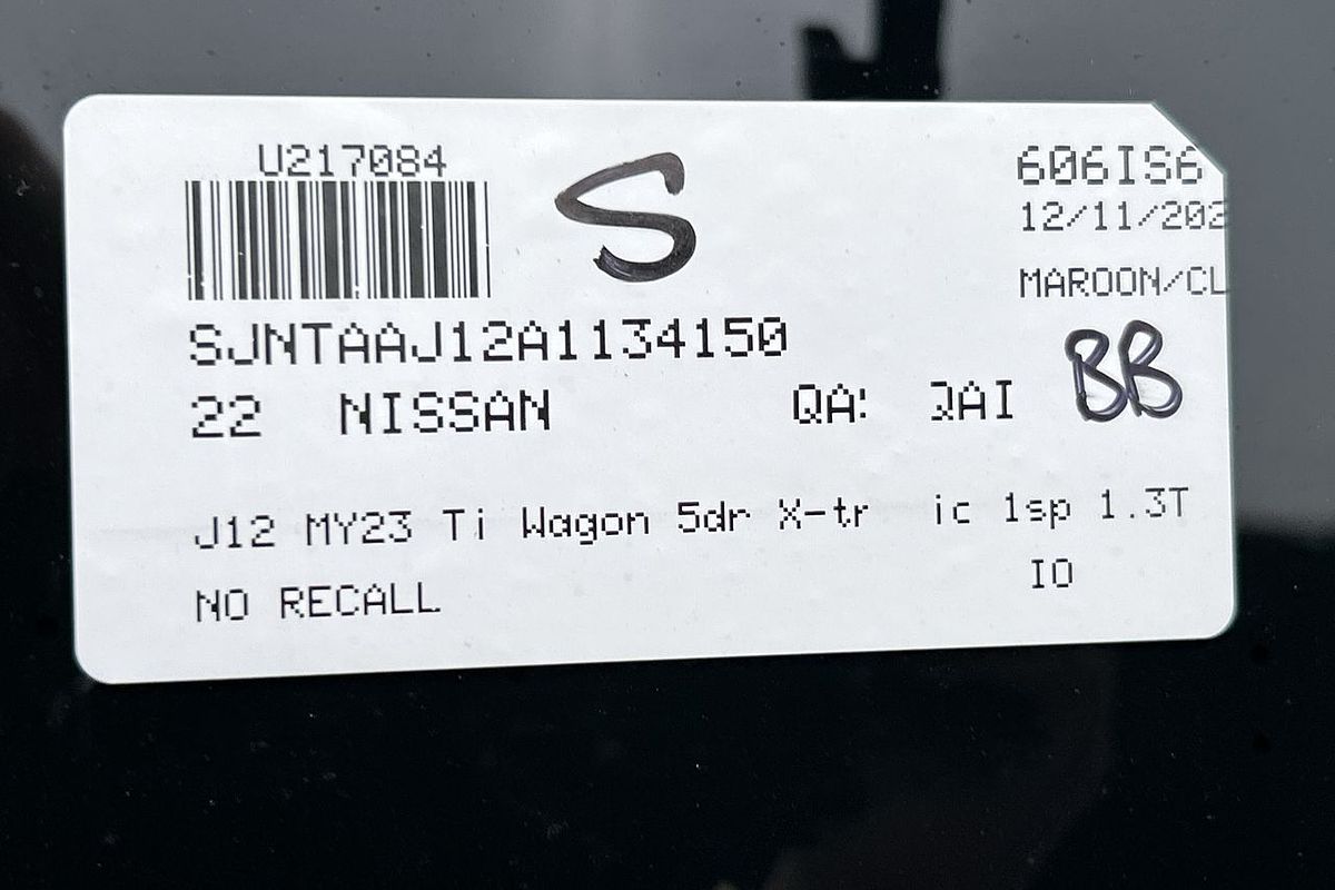 2022 Nissan QASHQAI Ti J12
