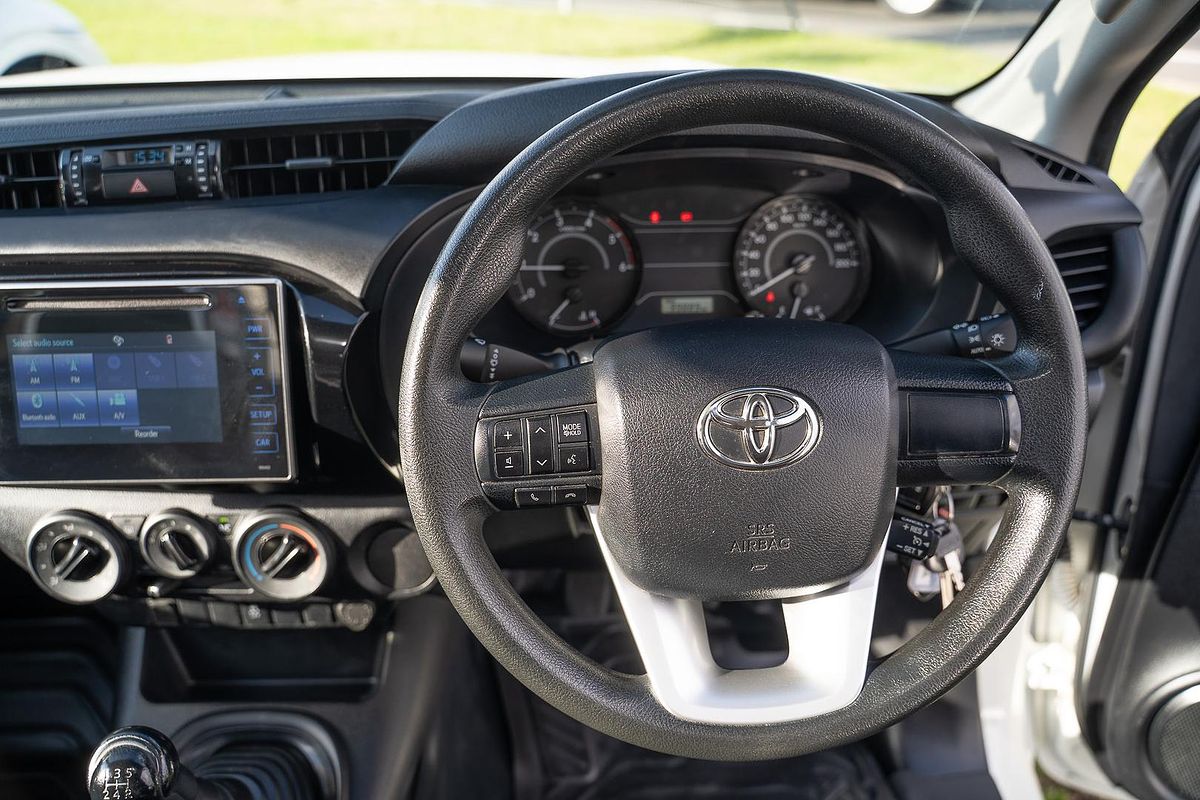 2018 Toyota Hilux Workmate GUN122R Rear Wheel Drive